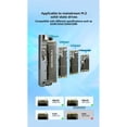 thumbnail image 4 of USB3.2 M.2 SSD Enclosure M.2 Solid State SSD Type-C 10Gbps Hard Disk Box Dual Protocol NVMe/NGFF External Box, 4 of 6