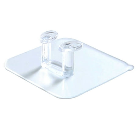 

Vuygyu Practical Transparent Hook Storage Wall Door Mobile Phone Holder Hook