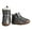 Gray, variant on Zwiiyzr 2025 Kids Toddler Unisex Warm Fur Lining Soft booties Rubber Sole Children Cotton Snow Shoes Fleece Waterproof Outdoor Hiking booties Purple