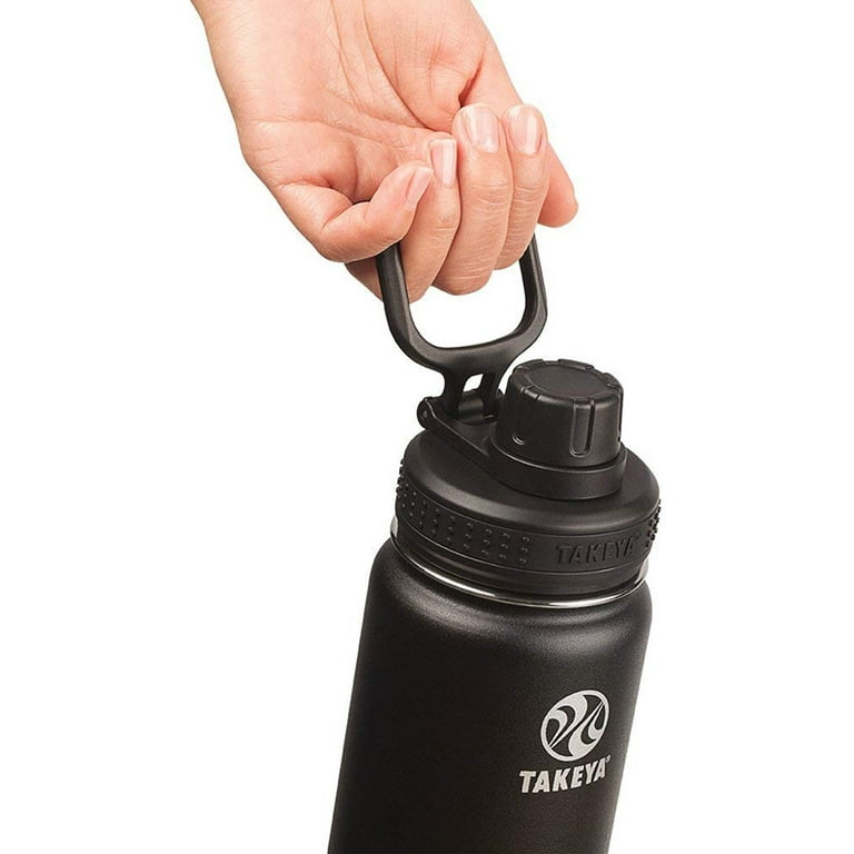 Takeya Actives Insulated Stainless Steel Water Bottle with Spout Lid, 32  Ounce, Blush