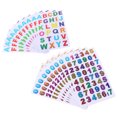 thumbnail image 3 of 80 Sheets Glitter Letter Stickers Self Adhesive Number Alphabet Stickers, 3 of 7