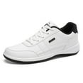 thumbnail image 3 of KRE Prime Men Leather Casual Italian Breathable Sneakers Shoes, 3 of 9