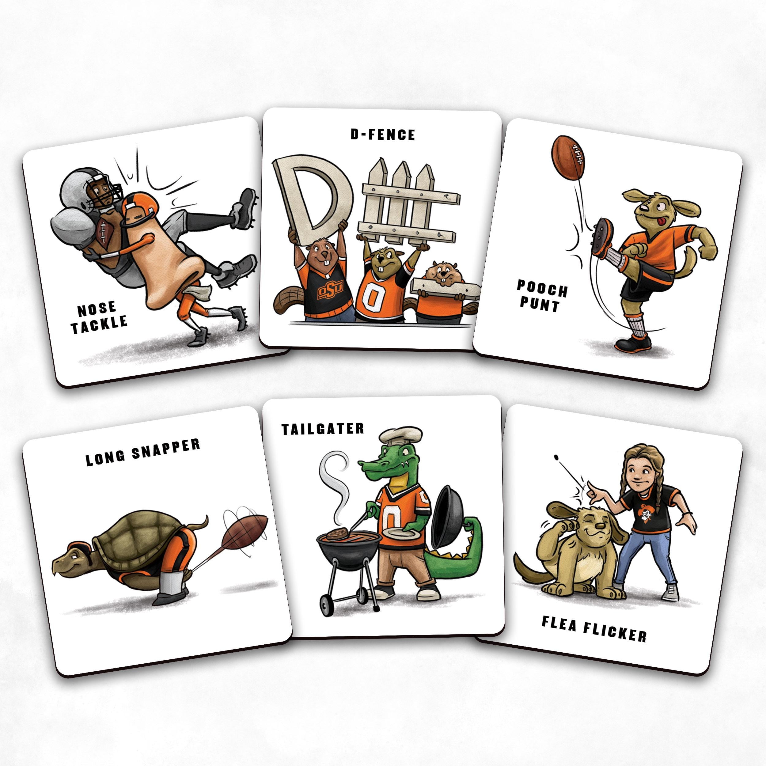 Oklahoma State Cowboys Licensed Memory Match Game