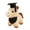 Beige, variant on 11 In Pony Plush,Cute Plushies Graduate Pony Stuffed Animal,Pony Plush Toys,Kawaii Plushie Stuffed Toy Soft Plushies Gift for Kids Adults Graduation Ceremony(Light Brown)