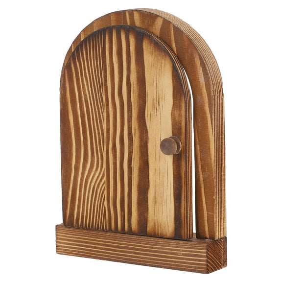 VORCOOL Switch Cover 1Pack Wooden Fairy Door Outlet Decoration For Light Switch In Bedroom And Bathroom