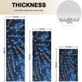 thumbnail image 4 of Math Equations Algebra Formulas Blue Pattern Kitchen Rugs Sets Of 3,Kitchen Runner Rugs Non Skid Washable,Decorative Kitchen Floor Mats for Kitchen,Sink,Laundry,17"x30"+ 17"x47" + 17"x59", 4 of 6