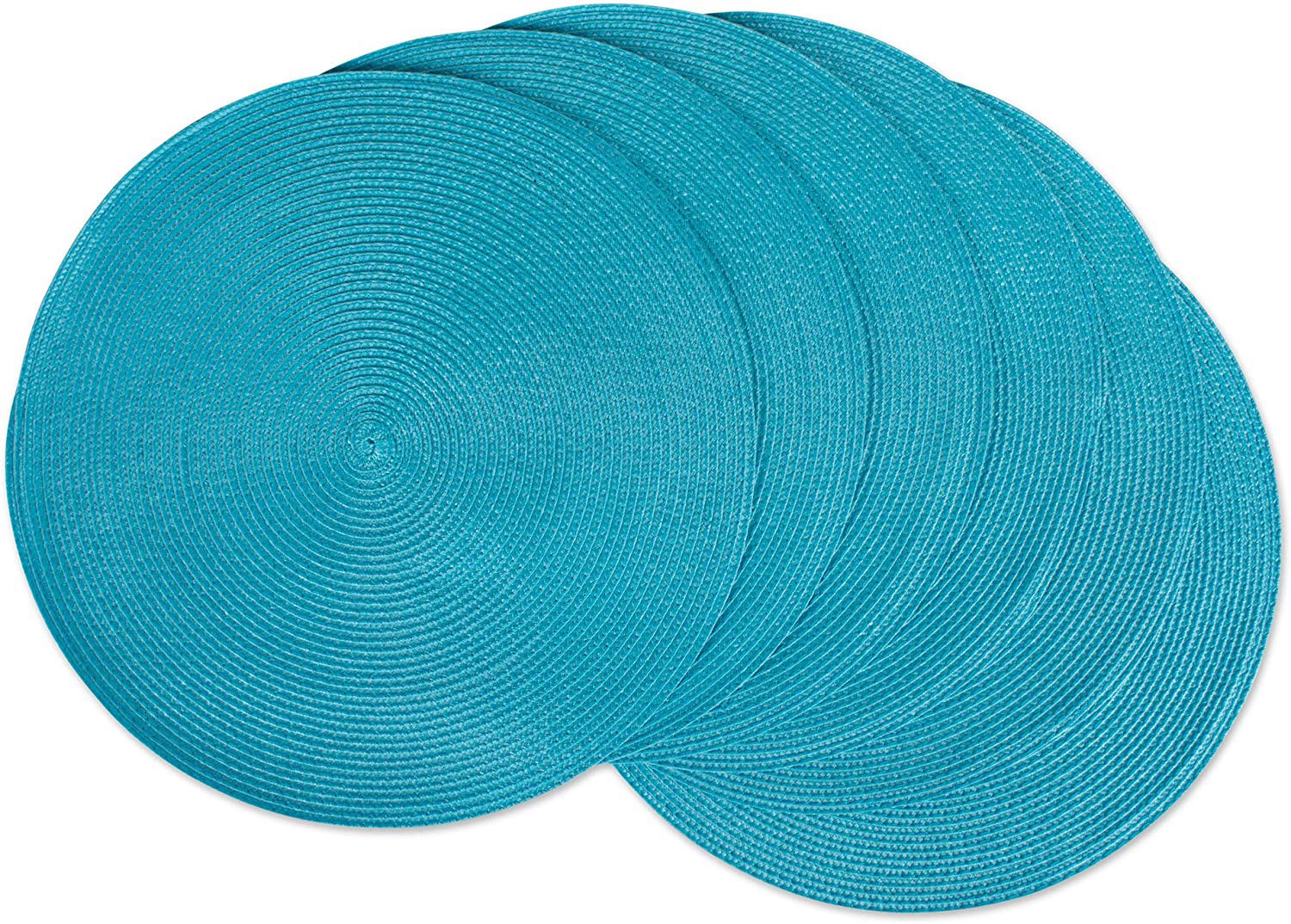 Howarmer Aqua Woven Placemats for Dining Table, Heat Resistant Table