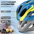 thumbnail image 6 of VICTGOAL Bike Helmet for Adults with LED Light & Visor Lightweight MTB Road Bicycle Helmets for Men Women Cycling Ebike Scooter, 6 of 10