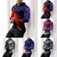 thumbnail image 5 of Men Pullover Hoodies Hooded Sweatshirts Jumper Muscle Activewear Sports Tops, 5 of 8
