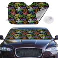 thumbnail image 4 of Goofa Game Joysticks Printed Car Windshield Sunshade,Foldable Reflective Sun Visor,UV Protection Heat Blocker Sunshade,Car Cooling Accessory-Medium, 4 of 7