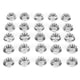 thumbnail image 1 of 25 piezas Tuercas de brida Tuercas de acero inoxidable resistentes a la corrosión Accesorios para invernaderos M6, 1 of 10