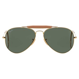 Ray-Ban Women\'s Black Frame Dark Green Lens Round Sunglasses RB3574N Blaze Ray-Ban-RB3574N-153-11-Blaze-  main image 2