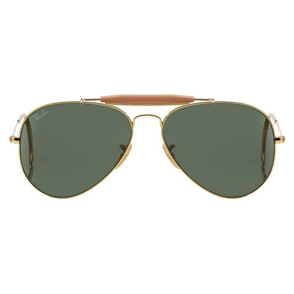 Ray-Ban Men's Outdoorsman RB3030-L0216-58 Gold Aviator Sunglasses