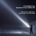 thumbnail image 3 of LJNYFDC Emergency Flashlight Mini LED Torch Ultra Bright High Luminosity Long Irradiation Distance Compact Size Portable Waterproof Emergency Use, 3 of 7