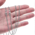 thumbnail image 3 of Paquete de 30 collares Yashi con cierres de presión D Ch color plateado, 3 of 5