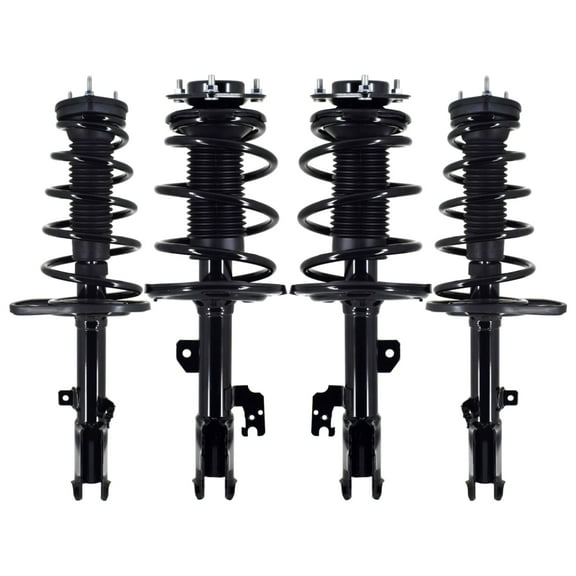Set 4 Front - Rear Quick Complete Strut For 2007 - 2011 Toyota Camry L4