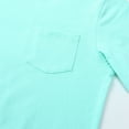 thumbnail image 2 of HILEELANG Little Girls 5-16Y Black Light Blue White Mint Cotton Short Sleeve Crewneck T Shirt Tee Size 5-6Y, 2 of 6