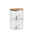 thumbnail image 1 of Better Homes & Gardens Clear Glass Beverage Dispenser, 1 of 9
