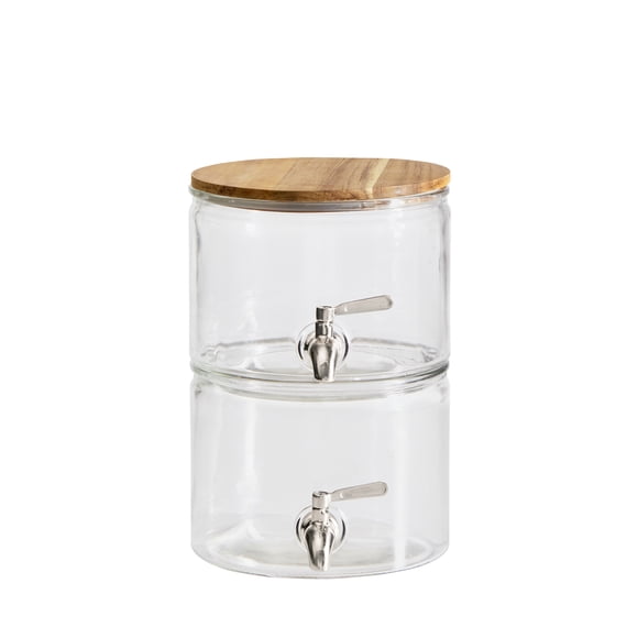 Better Homes & Gardens Clear Glass Beverage Dispenser