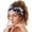 Navy, variant on Floral Bandana Headbands for Women Knotted No Head Bands Soft Turban Headband Hair Accessories Boho Casual Sport Hair Accessories for Women Yoga Workout(Grey,One Size)