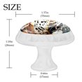 thumbnail image 4 of 4 Pcs Leopard Knobs for Kitchen Cabinet Cupboard Dresser Bookcase Drawer Pulls Handles Round Home Decor, 4 of 8
