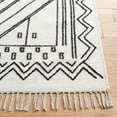 thumbnail image 3 of SAFAVIEH Kilim Judy Geometric Area Rug, Ivory/Black, 4' x 6', 3 of 8