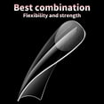thumbnail image 5 of 240pcs Full Covers Long Almond Coffin Shape Gel Nails Tips Transparent Artificial Nails for Salon and Home Manicure, 5 of 8