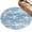 Blue, Indigo, White, variant on Round Rugs 3Ft, Blue Coastal Starfish Round Area Rug Washable Indoor Throw Carpet, Nautical Summer Beach Ocean Small Non Slip Circle Rug for Bedroom Living Room Home Decor Aesthetic