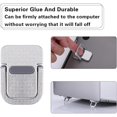 thumbnail image 4 of 2PCS Portable Keyboard Riser, Self-Adhesive Mini Laptop Stand, Invisible Computer Keyboard Stand for Desk, Aluminum Alloy Laptop Feet, 4 of 7