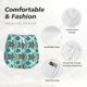 thumbnail image 4 of Balery Turtles And Seahorses Pantalones cortos deportivos para mujer con forro y dos bolsillos, elásticos, para entrenamiento, gimnasio, yoga-X-Large, 4 of 7