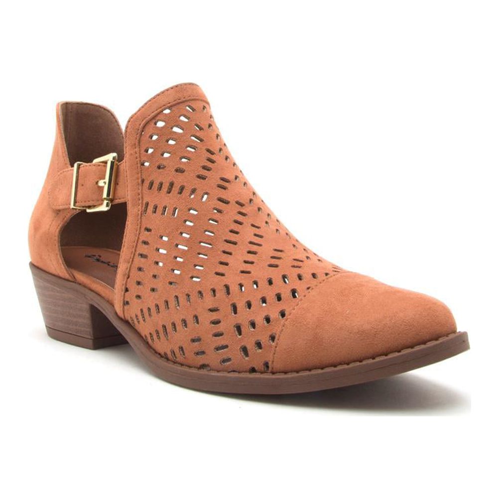 Qupid Sochi-181 Perforated Bootie (Women's) - image 5 of 12