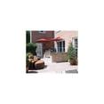 thumbnail image 5 of Half Umbrella 9' Wide - Jockey Red Patio Shade - Wall Mounted Awning - Easy Setup - Brella, 5 of 7