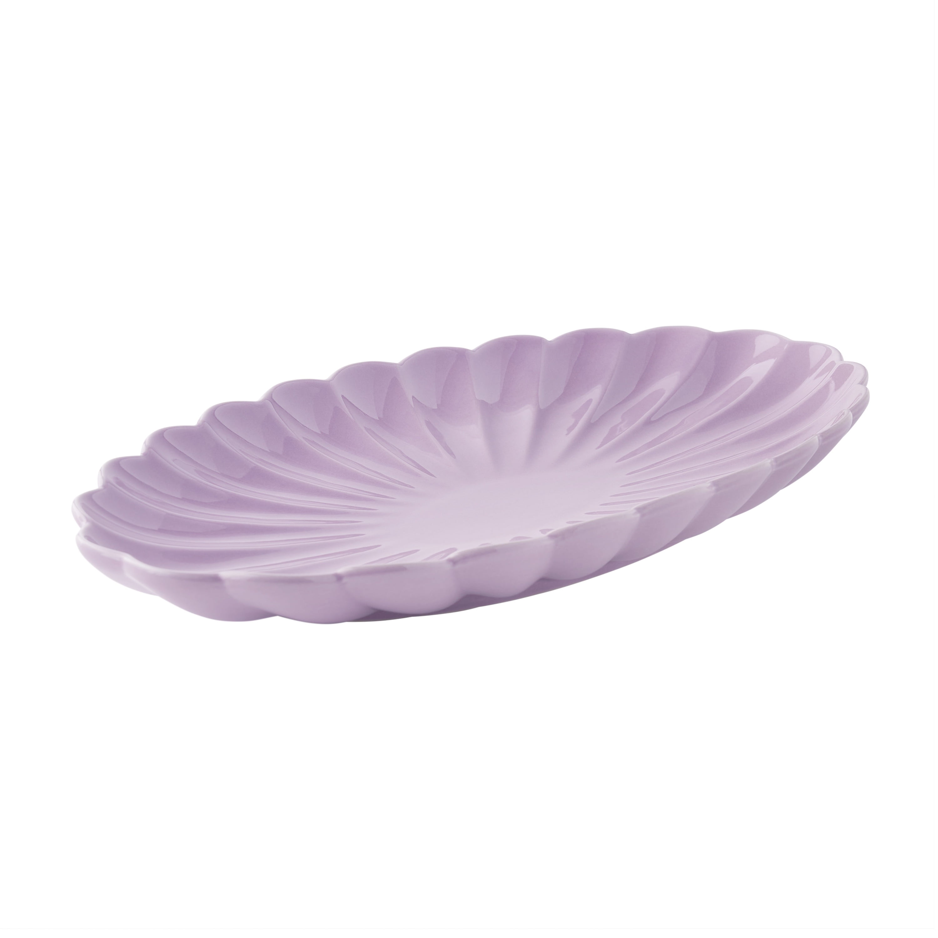 The Pioneer Woman Colette Stoneware 14-inch Serving Tray, Purple