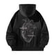 thumbnail image 1 of Hombres Mujeres Sudadera con Capucha Chaqueta Estampada con Capucha Casual Adultos Abrigo de Poliéster Sudadera con Capucha de Manga Larga Jersey para L Yinane Sudadera con capucha, 1 of 8