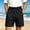 Black, variant on WAVSUF Kids Boys Shorts, Elastic Waist with Pockets Lightweight Summer Casual Trendy Shorts Khaki 8