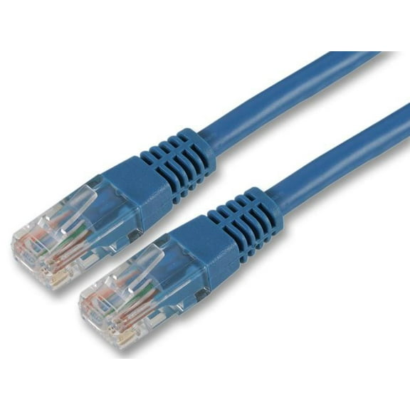 PRO SIGNAL - RJ45 Male to Male Cat5e UTP Ethernet Patch Lead, 0.2m Blue