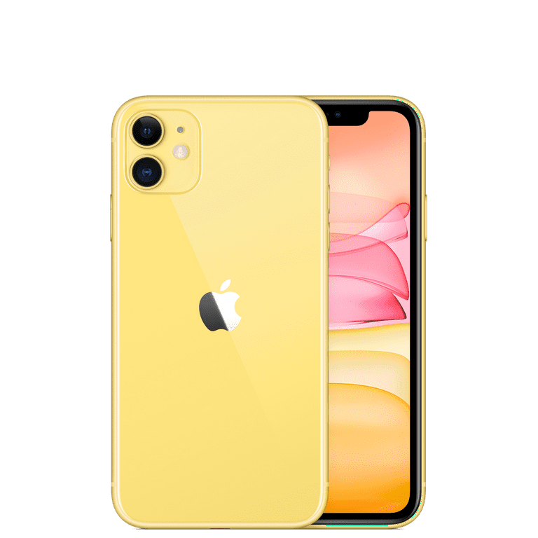 Restored Apple iPhone 11 - Carrier Unlocked - 256 GB Yellow (Refurbished)