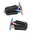 thumbnail image 3 of YLSHRF 1Pair Bike Handlebar Grips Bar Ends Screw Plugs Electroplate Colorful Bicycle Cycling Accessory Bike Bar Ends Plug, 3 of 8