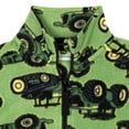 thumbnail image 2 of John Deere Trucks Fleece Zip Up Jacket Toddler to Little Kid, 2 of 2