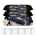 thumbnail image 2 of 3 Pcs Soft Bedding Set, Includes 1 Duvet Cover with Zipper And 2 Pillow,Shams Flower Entwined Snake Queen(90"×90"), 2 of 8