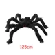 thumbnail image 1 of Araña gigante aterradora negra, telaraña gigante de 90/150/200cm, accesorios de decoración de Halloween, Casa Encantada, vacaciones al aire libre, 1 of 4