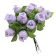 thumbnail image 3 of 12 cabezas/paquete de flores artificiales de seda, mini ramo de rosas para Navidad, hogar, boda, Año Nuevo, caja de regalo de bricolaje, decoración de plantas falsas, 3 of 5