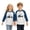 Blue, variant on Ruyang Toddler Girls Boys Long Sleeve Shirts Cartoon Car Printed Kids Raglan Tees Crewneck Pullover Spring Fall Casual Outfits