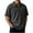 Black, variant on LODIENY Mens Polo Shirts Quarter Zip Shirts Vintage Casual Classic Lightweight Short Sleeve Golf Collared T-Shirt Tops with Pocket Green XL