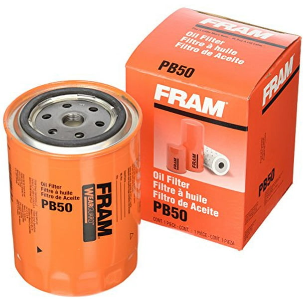 Heavy Duty Bypass Spinon Oil Filter, Pb50, Fram, PB50