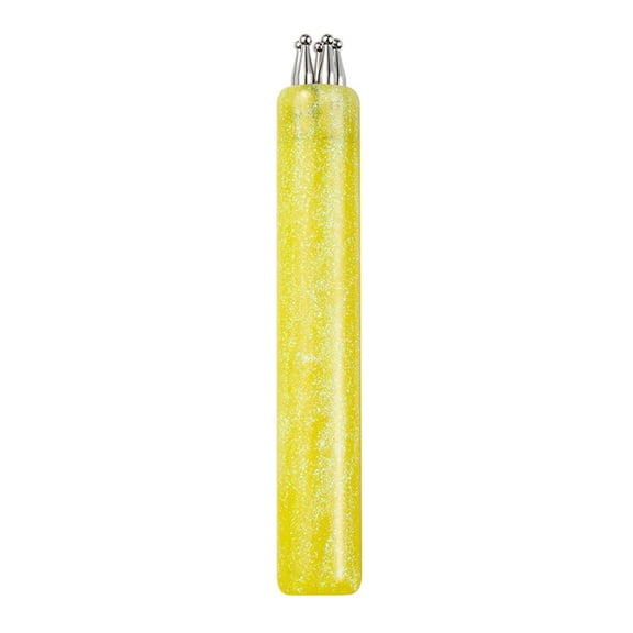 5 Petal Flower Nail Dotting Pen,One Stroke Flower Design Tool,1.8mm Fine Tip Rhinestone Pickers,Handle Dotting Tool for DIY Nail Art