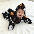 thumbnail image 3 of YunPes Starfish Baby Onesie Spooky Season Funny Graphic Jumpsuit Soft Plush Fall Winter Cozy Outfits Infant Newborn Halloween Party Dress-Up Wear, 3 of 5