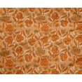 thumbnail image 4 of oneOone Polyester Spandex Orange Fabric Florals Sewing Craft Projects Fabric Prints By Yard 56 Inch Wide-2JS, 4 of 4