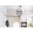thumbnail image 4 of Eveokoki 12" Laundry Decorations For Laundry Room, Laundry Wash Dry Fold Iron Wood Sign Plaque Wooden Vintage Wooden Laundry Room Hanging Sign Decor for Farmhouse, 4 of 5