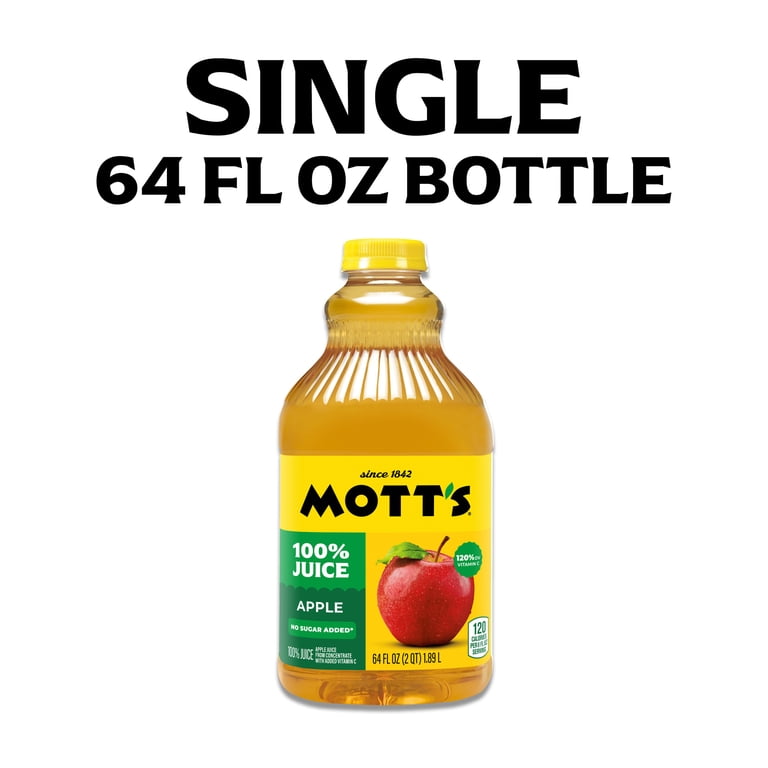Mott's 100% Apple Juice, 64 fl oz, 8 Pack photo 4